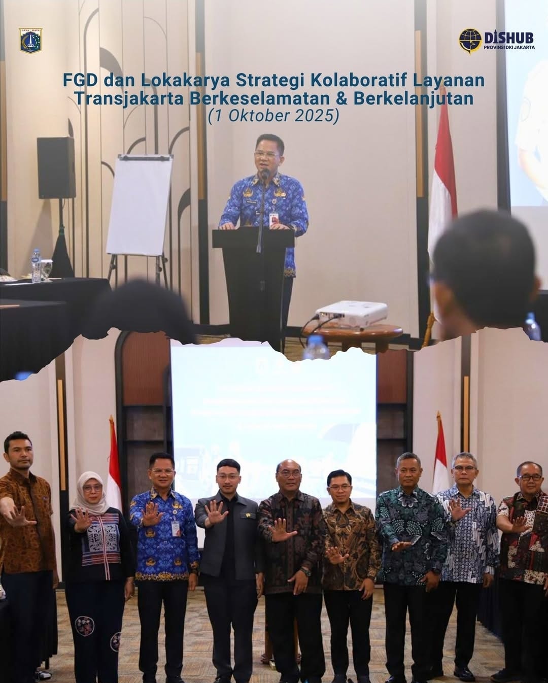 FGD dan Lokakarya Strategi Kolaboratif Layanan Transjakarta Berkeselamatan dan Berkelanjutan